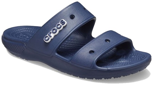 Crocs 舒適休閒拖鞋 海軍藍 Lookbook Crocs 舒適休閒拖鞋 海軍藍