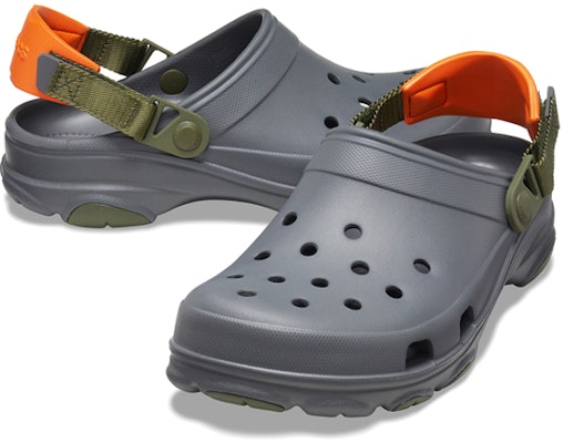 Crocs Classic All-Terrain Clog 'Grey' 206340-0IE Shop Crocs Classic All-Terrain Clog 'Grey' 206340-0IE