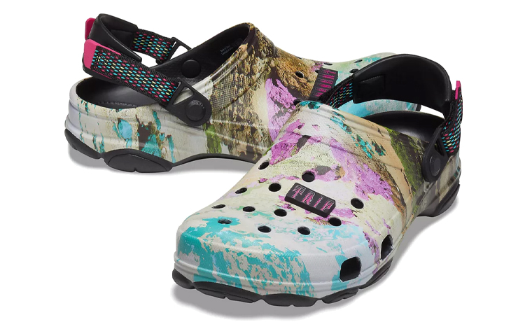 Shop Crocs Classic All-Terrain Clog Pola Gurun Stylish Sandal Kasual Unisex Multi-Warna 207340-90H
