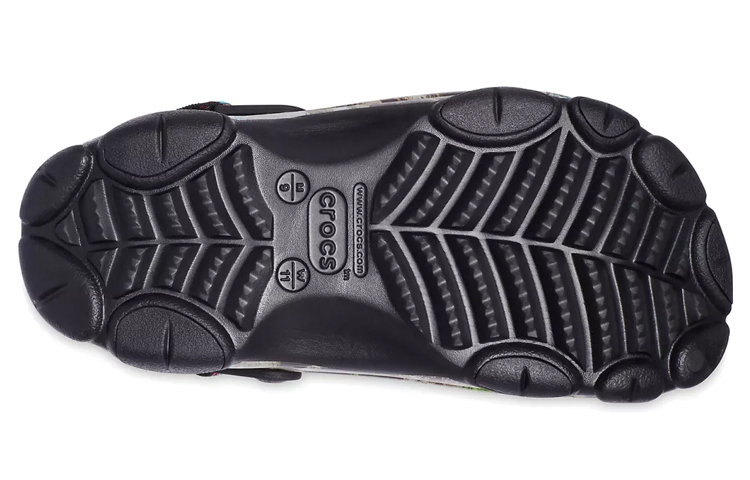 Sizing Crocs Classic All-Terrain Clog Pola Gurun Stylish Sandal Kasual Unisex Multi-Warna 207340-90H