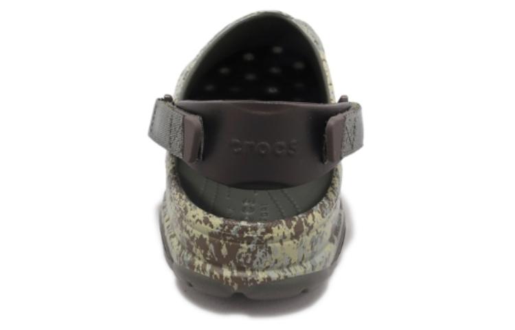 Lookbook Crocs卡樂鞋 All Terrain Moss Clog 流行 洞洞鞋 男女通款 綠色