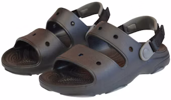 Lookbook Crocs卡樂飛 典藏全地形 沙灘涼鞋 男款 黑色