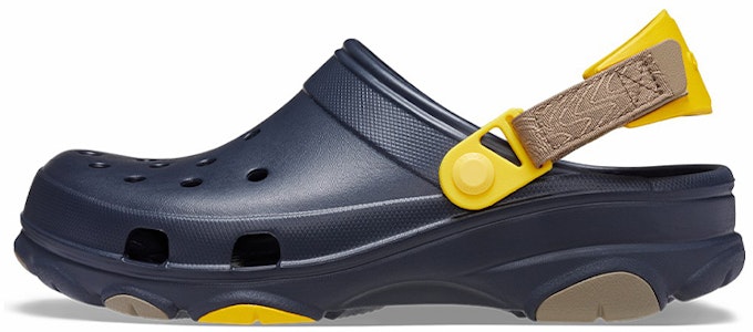 Crocs经典全地形拖鞋'海军蓝黄' 206340-4LH Buy Crocs经典全地形拖鞋'海军蓝黄' 206340-4LH