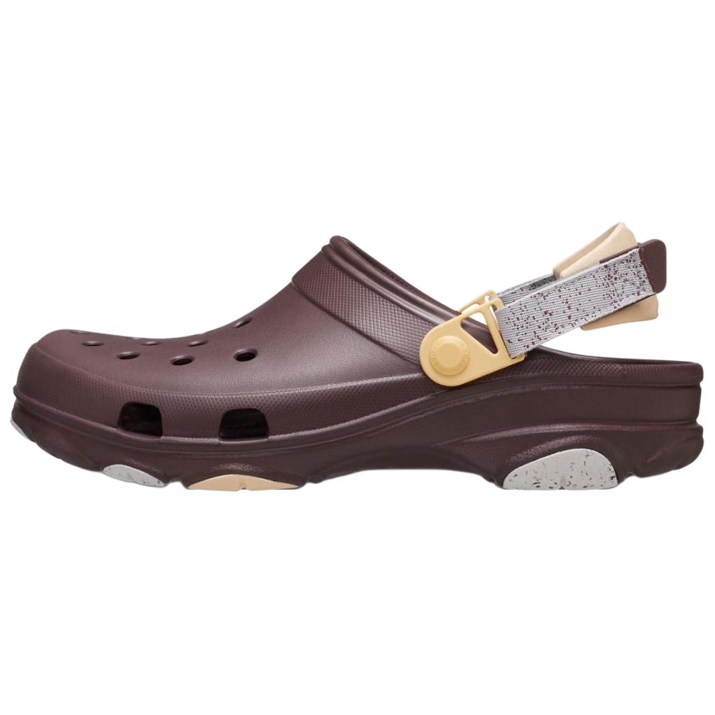 Crocs Classic All Terrain Clog Red Brown Lightweight Comfort Slip-On Shoes 206340-2DV