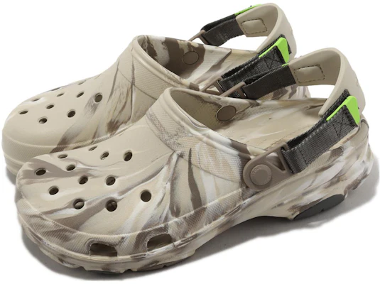 Crocs经典全地形大理石拖鞋 '米色棕色' 207887-2Y3 Lookbook Crocs经典全地形大理石拖鞋 '米色棕色' 207887-2Y3