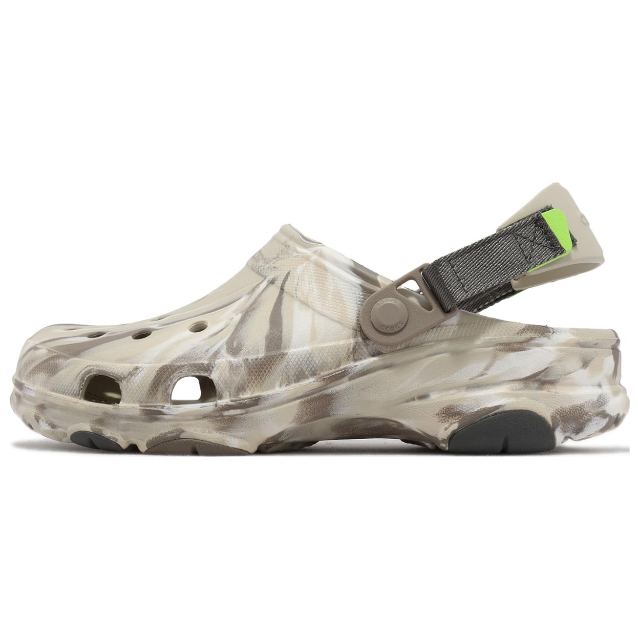 Purchase Crocs经典全地形大理石拖鞋 '米色棕色' 207887-2Y3