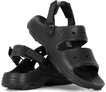 Crocs卡駱馳 防滑 沙灘涼鞋 男女同款 黑色 Order Crocs卡駱馳 防滑 沙灘涼鞋 男女同款 黑色