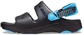 Sandal Crocs Classic All-Terrain 'Hitam Biru Muda' 207711-0ZQ