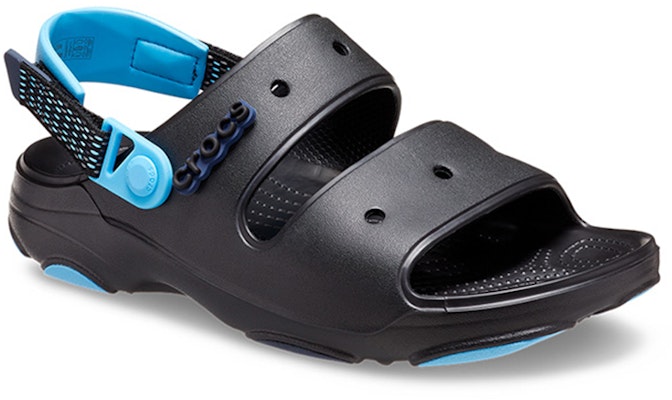 Crocs Classic All-Terrain Sandal 'Black Light Blue' 207711-0ZQ Order Crocs Classic All-Terrain Sandal 'Black Light Blue' 207711-0ZQ
