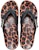 Sandal Jepun Klasik Crocs Unisex Cetakan 'Harimau Kumbang Hitam' 207872-0CU