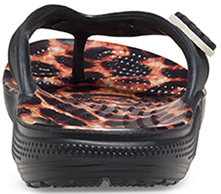Crocs Classic animal Flip-Flops Unisex Leopard print 'Black Leopard' 207872-0CU Purchase Crocs Classic animal Flip-Flops Unisex Leopard print 'Black Leopard' 207872-0CU