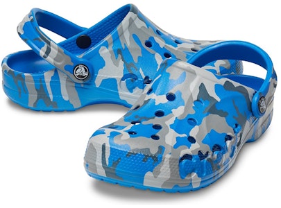 Crocs Classic Baya Kasut Rumah Camo 'Biru' 206230-4KW Order Crocs Classic Baya Kasut Rumah Camo 'Biru' 206230-4KW