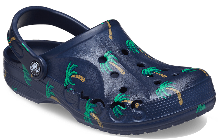 Lookbook Crocs经典Baya椰子树蓝色洞洞鞋 206230-410