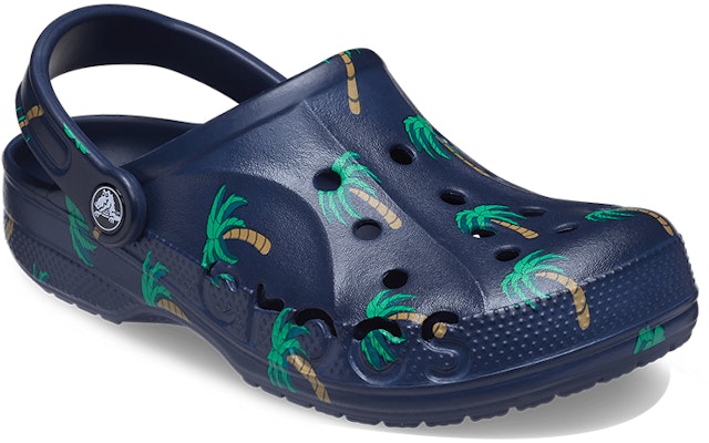 Crocs经典Baya椰子树蓝色洞洞鞋 206230-410 Lookbook Crocs经典Baya椰子树蓝色洞洞鞋 206230-410