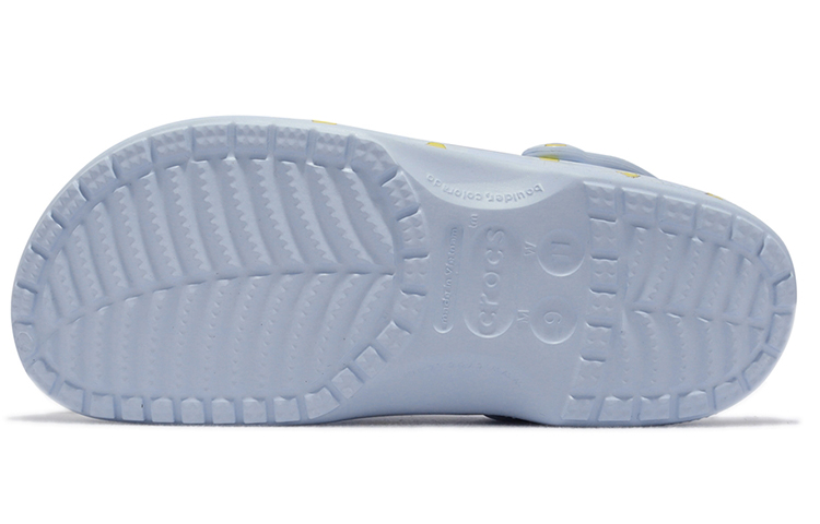 Details for Crocs 经典 Baya 花卉图案 蓝白色 凉鞋 206230-4KV