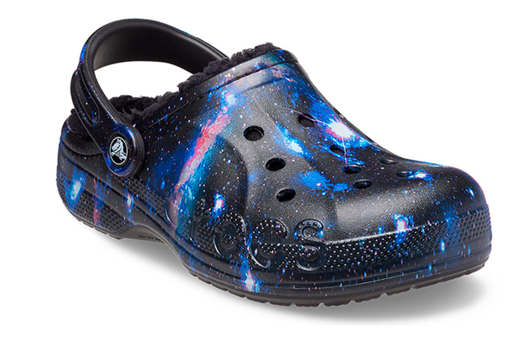 Order Crocs Classic Baya Gevoerde Klomp ''Zwart Blauw'' 205975-0C4