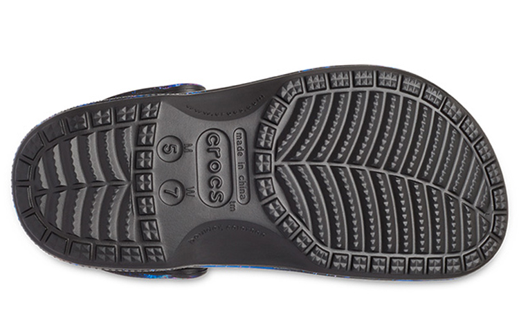 Details for Crocs Classic Baya Gevoerde Klomp ''Zwart Blauw'' 205975-0C4