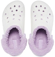 クロックス クラシック バヤ ボア付 白ライラック 206633-577 Lookbook クロックス クラシック バヤ ボア付 白ライラック 206633-577