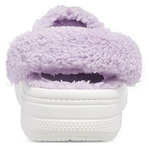 Crocs经典Baya毛绒带子洞洞鞋‘白色紫丁香’ 206633-577 Shop Crocs经典Baya毛绒带子洞洞鞋‘白色紫丁香’ 206633-577
