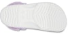 Kasut Crocs Klasik Baya Lined Fuzz-Strap 'Putih Lila' 206633-577