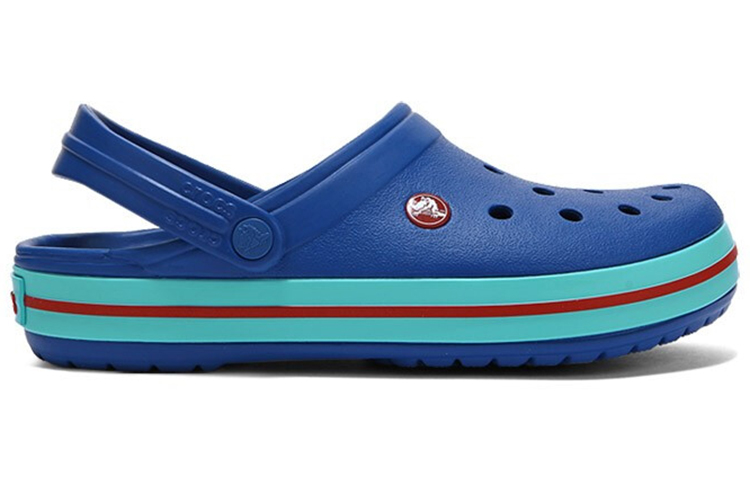 Order Crocs Classic Bayaband Klomp ''Blauw'' 11016-4IO