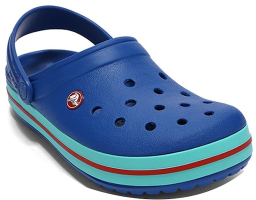 Crocs Classic Bayaband Clog 'Blue' 11016-4IO Shop Crocs Classic Bayaband Clog 'Blue' 11016-4IO