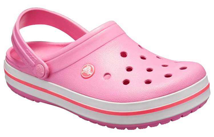 Order Crocs Classic Bayaband Clog 'Pink White' - Kasut Crocs Pink Putih 11016-62P