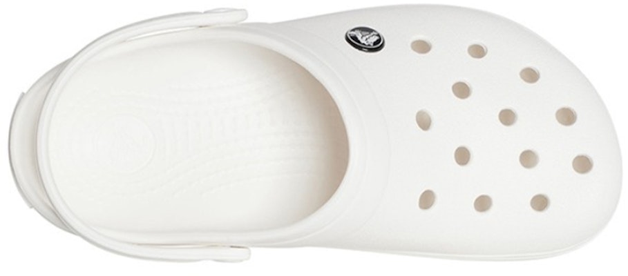 Crocs Classic Bayaband Clog 'Triple White' 11016-1CL Shop Crocs Classic Bayaband Clog 'Triple White' 11016-1CL