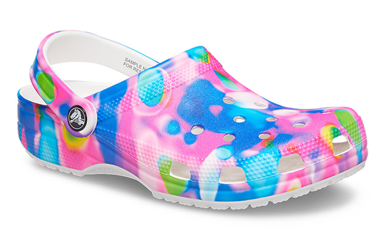 Order Crocs Klassische Badesandalen Unisex Blau Rosa 207556-102