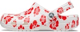 Buy Sandal Pantai Crocs Classic Unisex Merah Putih 207849-1AZ