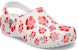 Sandal Pantai Crocs Classic Unisex Merah Putih 207849-1AZ