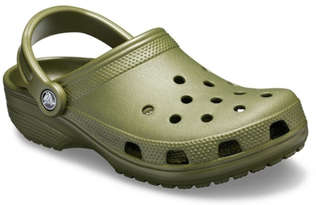 Crocs Classic Beach Unisex Army Green Sandals 10001-309 Order Crocs Classic Beach Unisex Army Green Sandals 10001-309