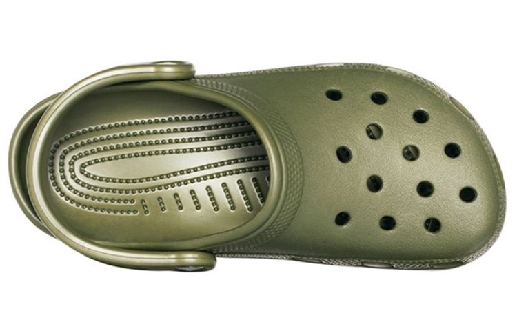 Lookbook Crocs Clásicos Unisex Verde Army Sandalias de Playa 10001-309