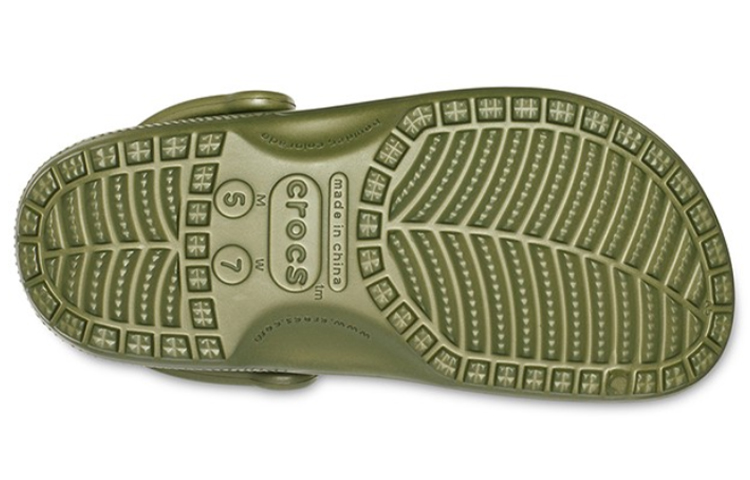 Shop Crocs Clásicos Unisex Verde Army Sandalias de Playa 10001-309