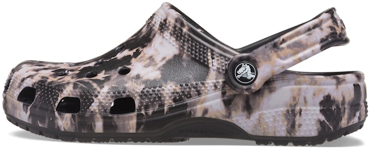 Crocs Klasik Bleach Dye Clogs 'Hitam Putih' 207326-001 Buy Crocs Klasik Bleach Dye Clogs 'Hitam Putih' 207326-001