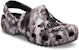 Crocs Classic Bleach Dye Clogs 'Hitam Putih' 207326-001