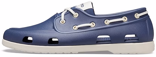 Crocs Classic Boat Shoes 'Blue White' 206338-46K Crocs Classic Boat Shoes 'Blue White' 206338-46K