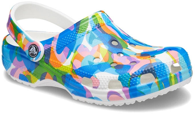 Crocs Classic Bubble Block Clogs 'Biru Pelbagai' 207298-94S Lookbook Crocs Classic Bubble Block Clogs 'Biru Pelbagai' 207298-94S