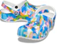 Shop Crocs Classic Bubble Block Clogs 'Biru Pelbagai' 207298-94S