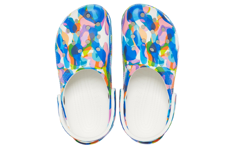Purchase Crocs Classic Bubble Block Clogs 'Biru Pelbagai' 207298-94S