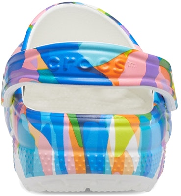 Crocs Classic Bubble Block Clogs 'Biru Pelbagai' 207298-94S Details for Crocs Classic Bubble Block Clogs 'Biru Pelbagai' 207298-94S