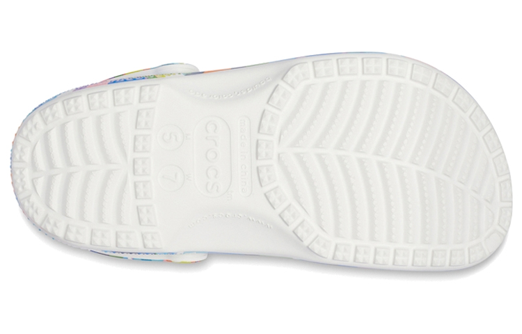 Sizing Crocs Classic Bubble Block Clogs 'Biru Pelbagai' 207298-94S