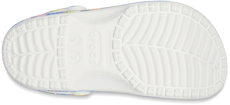 Crocs Classic Bubble Block Clogs 'Biru Pelbagai' 207298-94S Sizing Crocs Classic Bubble Block Clogs 'Biru Pelbagai' 207298-94S