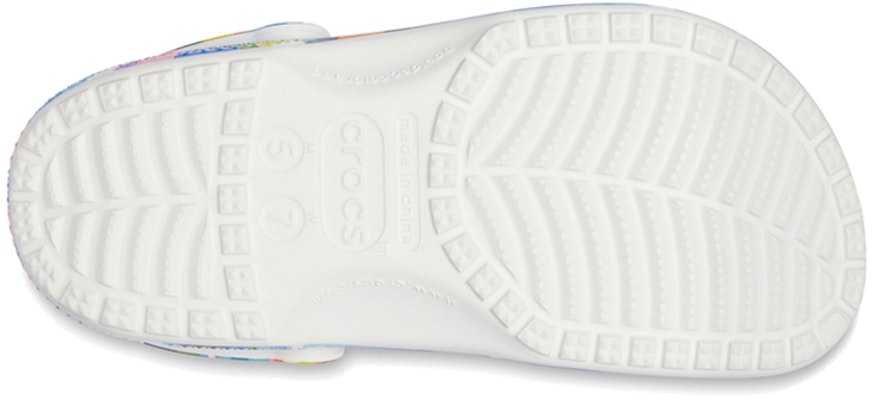Crocs Classic Bubble Block Clogs 'Biru Pelbagai' 207298-94S Sizing Crocs Classic Bubble Block Clogs 'Biru Pelbagai' 207298-94S