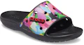 Lookbook Crocs Classic Bubble Block Slides 'Hitam Multi' 207408-0C4