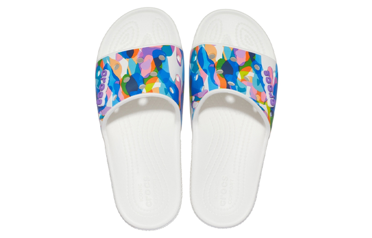 Purchase Selipar Crocs Classic Bubble Block 'Putih Multi' 207408-94S