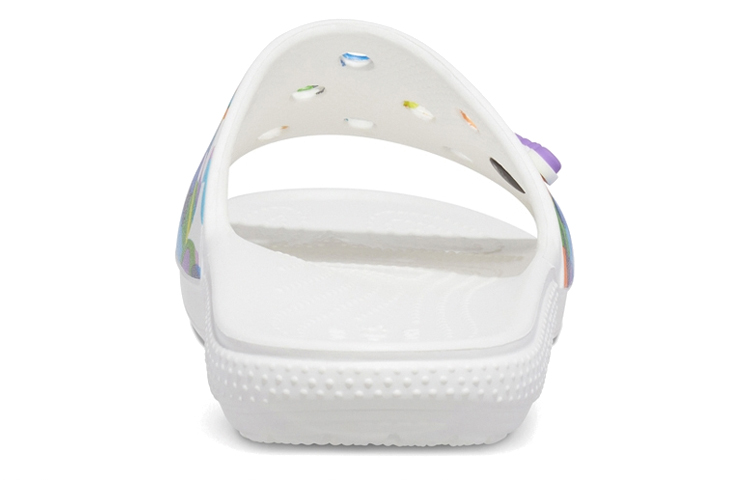 Details for Selipar Crocs Classic Bubble Block 'Putih Multi' 207408-94S