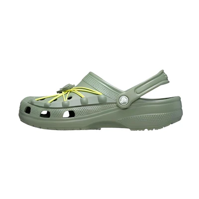 Crocs Classic Bungee Cord Clog Moss Multi