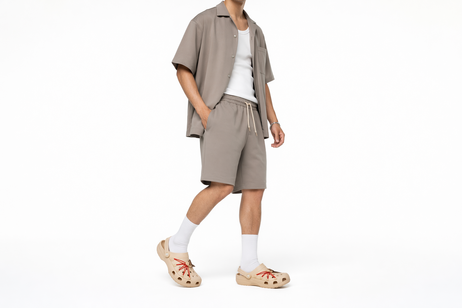 Order Crocs 經典款跳繩扣涼鞋 芝麻混色 210393-0HY