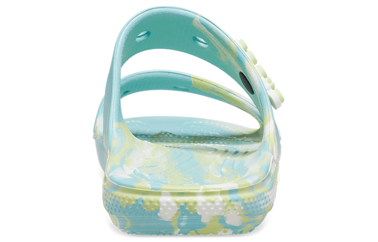 Crocs Classic Casual Fashion Unisex Blue Green Slippers 'Blue Green' 圖 6